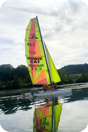 Catamaran voile à Dieppe