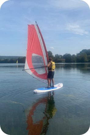 Planche à voile à Dieppe